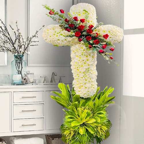 Loving Memory White N Red