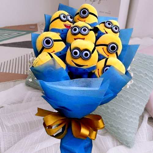 Charming Stuffed Toy Bouquet