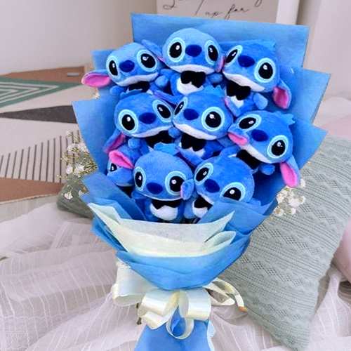 Enchanting Stuffed Toy Bouquet