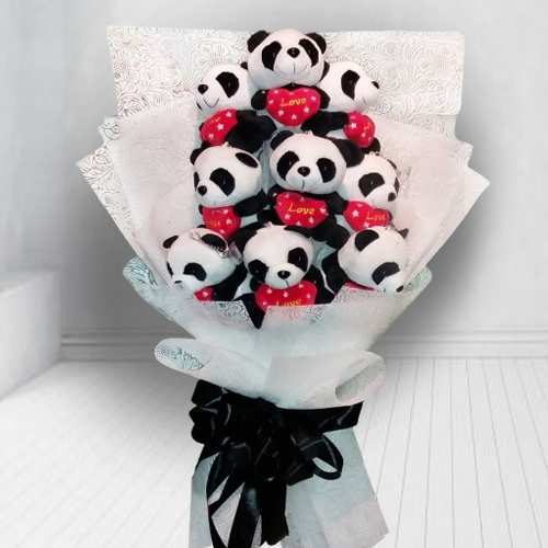 Mini Panda Bouquet