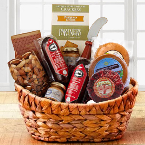 Cheese N Snack Basket