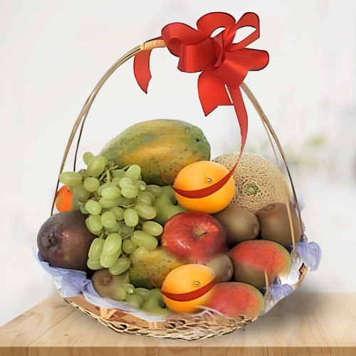 Basket Of Assorted Fruits