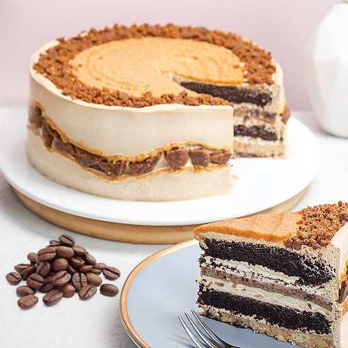 Coffee Chocolate Sponge And Velvety Cream