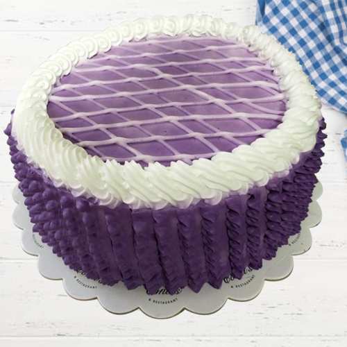 Ube Sponge Cake