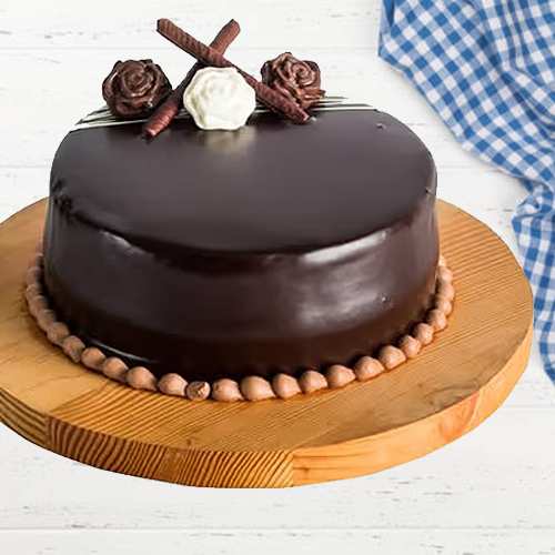 Two-layered Chocolate Cake