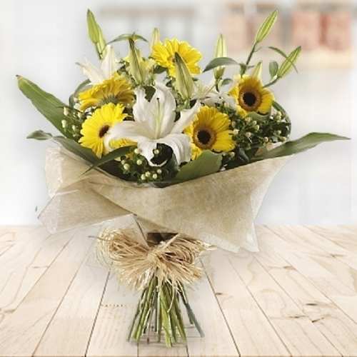 Vibrant Mixed Floral Bouquet
