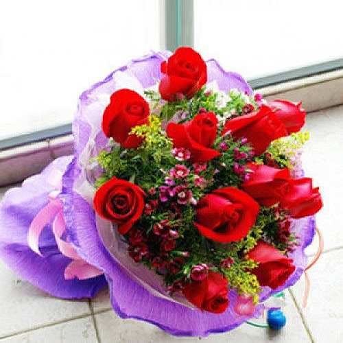 Classic Red Rose Bouquet