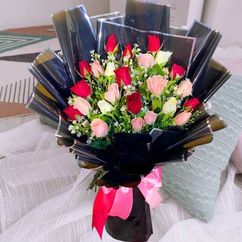 24 Mixed Rose Bouquet
