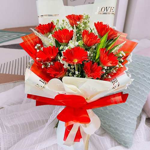 Red Gerbera Bouquet
