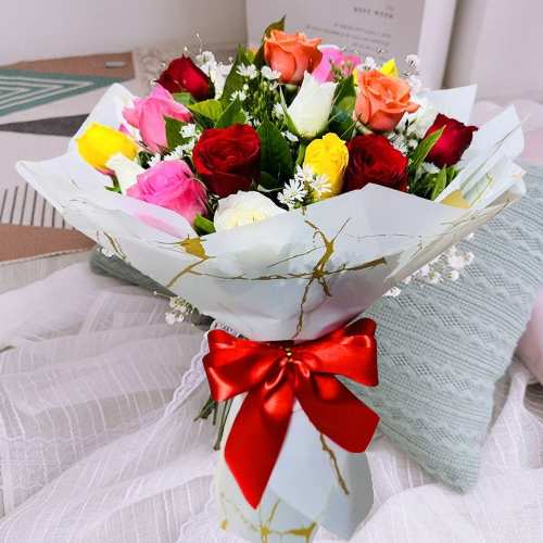 24 Fresh Rose Bouquet