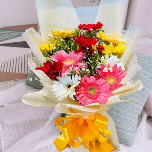 15 Assorted Gerberas