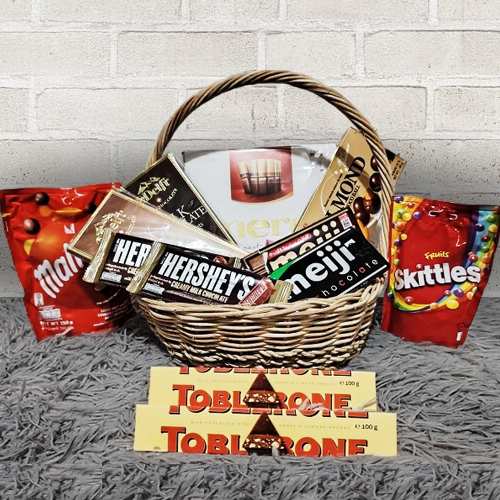 Assorted Chocolate Basket
