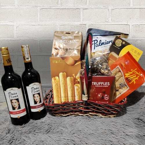 Wine Celebration Basket