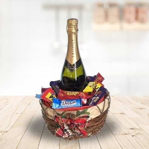 Sparkling Wine And Cadbury