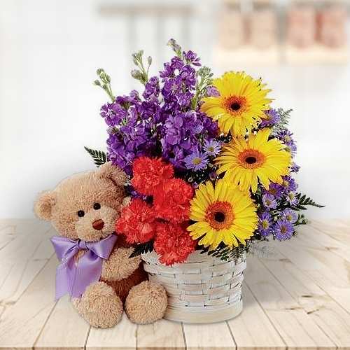 Blooms With A Bear Twist