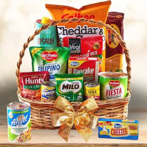 Joyful Season Food Basket