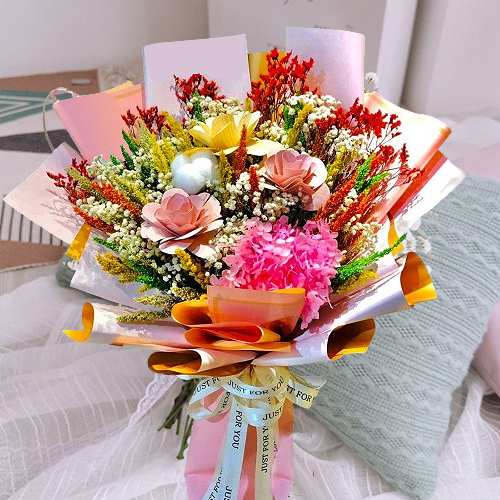 Stunning Dried Flower Bouquet